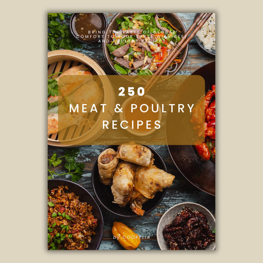 Meat & Poultry Cookbook - 250 Recipes